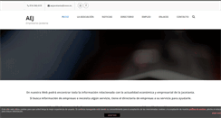Desktop Screenshot of empresariosjacetania.com